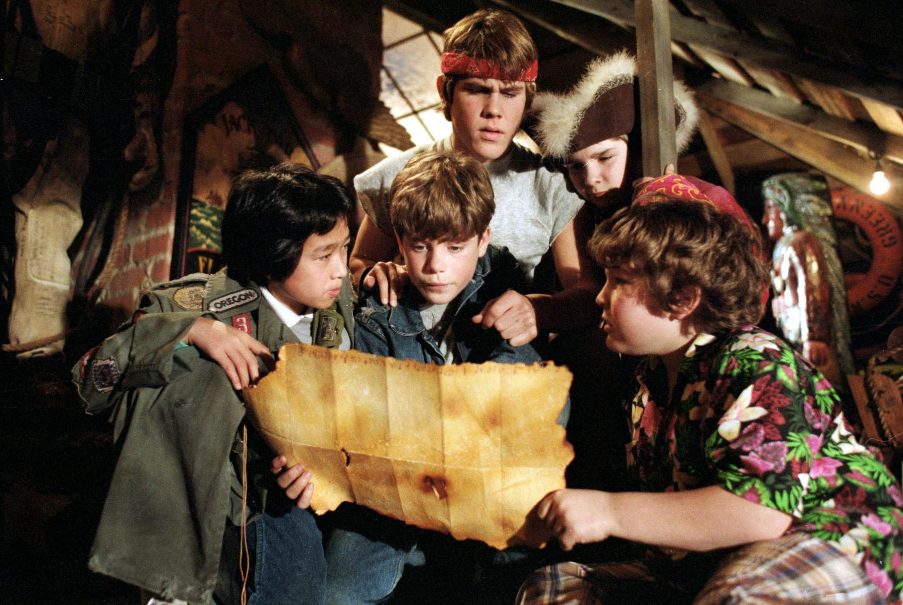 Imagen de la película “Los Goonies”