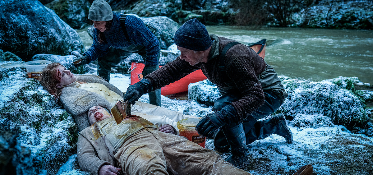 Imagen de la película "Misterioso asesinato en la montaña"
