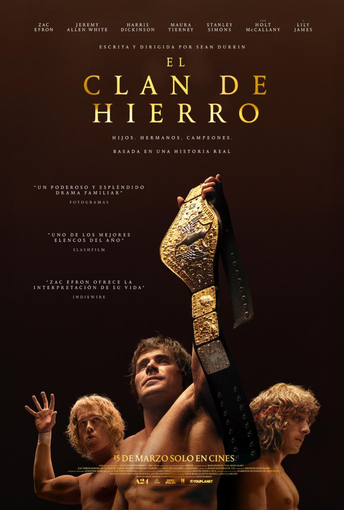 Cartel de la película "El clan de hierro"