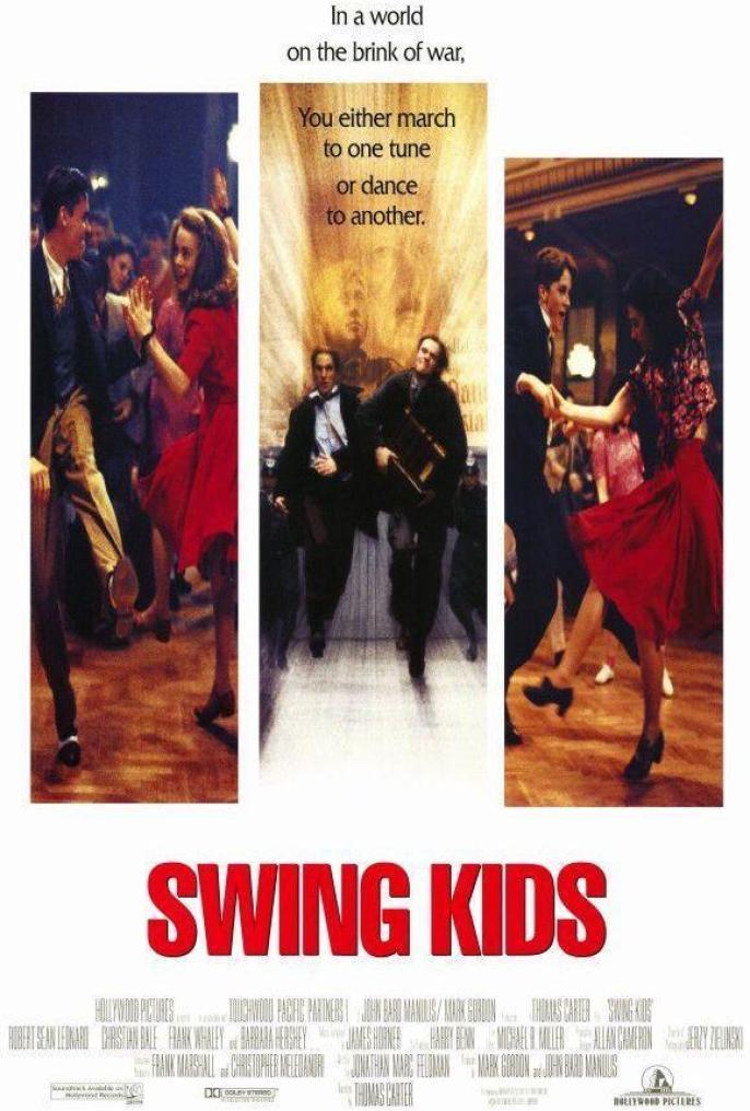 Cartel de la película "Rebeldes del Swing"