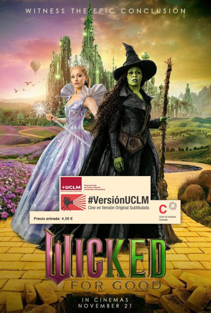 Cartel de la película "Wicked for good"