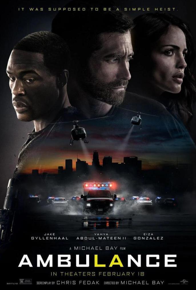 Cartel de la Película "Ambulance: Plan de huida"