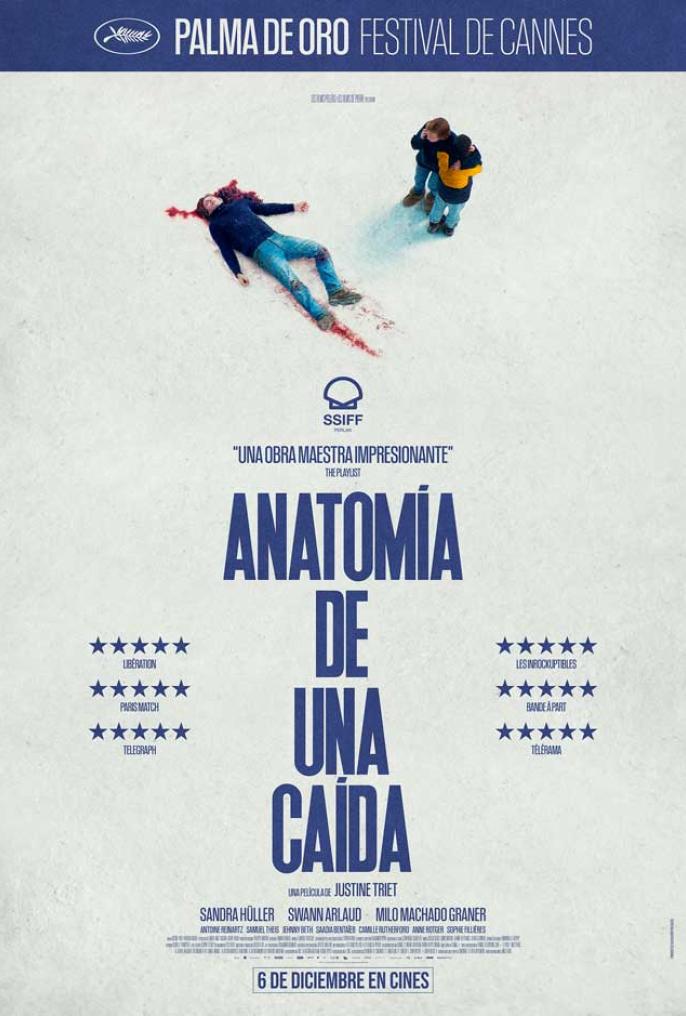 Cartel de la película "Anatomía de una caída"
