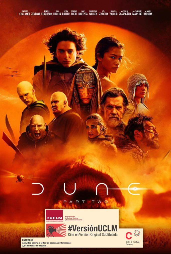 Cartel de la película "Dune: parte II"