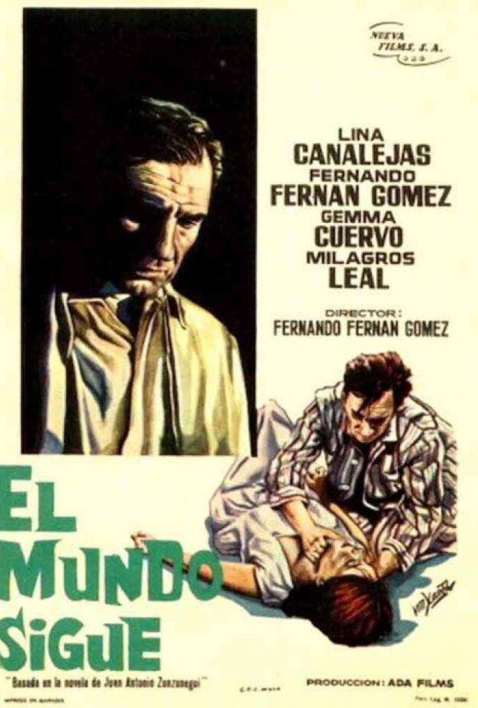 Cartel de la película "El mundo sigue"