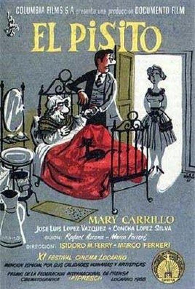 Cartel de la película "El pisito"