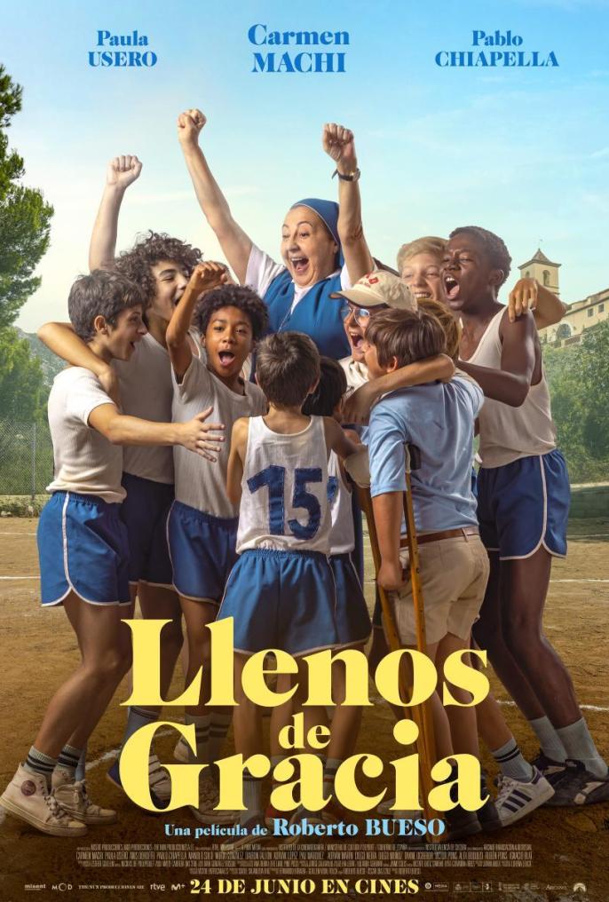 Cartel de la película "Llenos de gracia"