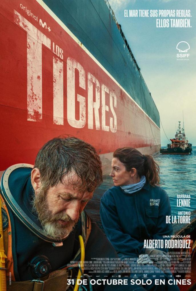 Cartel de la película "Los tigres"