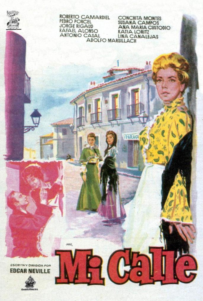 Cartel de la película "Mi calle"