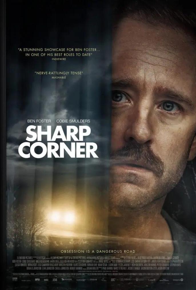 Cartel de la película "Sharp corner"